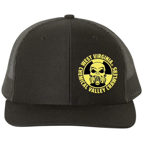 Richardson Snapback Trucker Cap -- Black