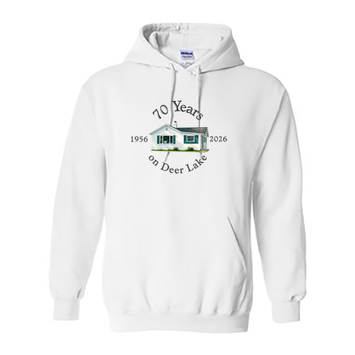 Gildan Heavy Blend Hooded Sweatshirt -- White