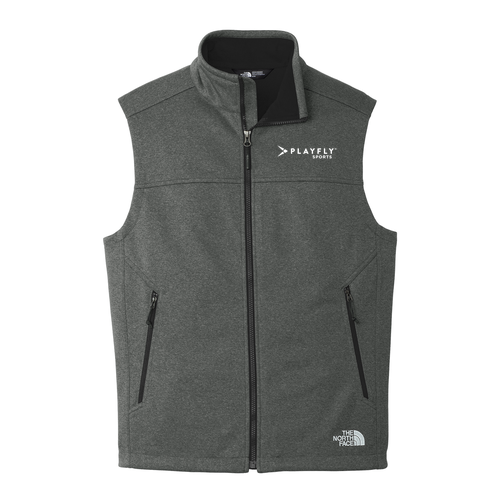 Playfly The North Face Ridgewall Soft Shell Vest -- Dark Grey Heather