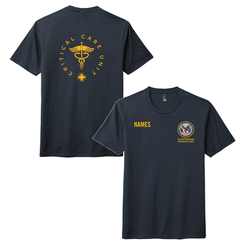 District Made Mens Perfect Tri Crew Tee -- New Navy