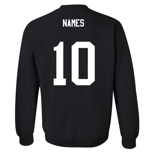 Gildan Heavy Blend Crew Neck Sweatshirt -- Black