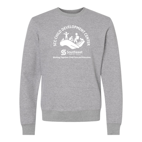 J. America BTB Fleece Crew -- Storm