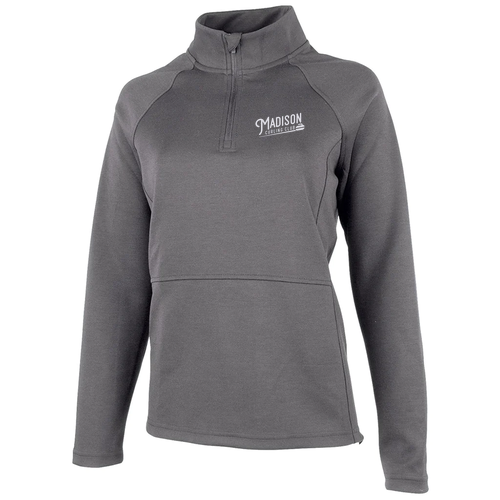 Charles River Women's Seaport Quarter Zip -- Grey