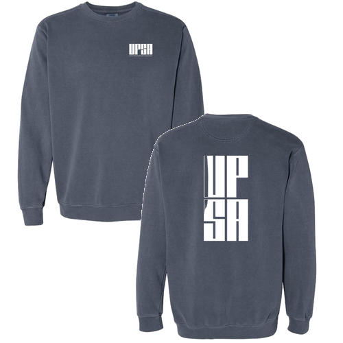 Comfort Colors Adult Crewneck Sweatshirt -- Denim