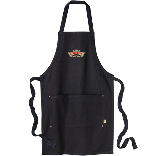 econscious 8 oz. Organic Cotton/Recycled Polyester Eco Apron -- Black
