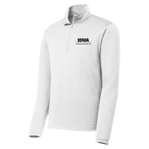 Sport-Tek PosiCharge Competitor Quarter Zip Pullover -- White