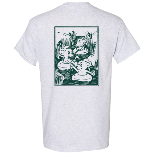 Mens/Unisex Gildan Heavy Cotton Basic T-Shirt -- Ash