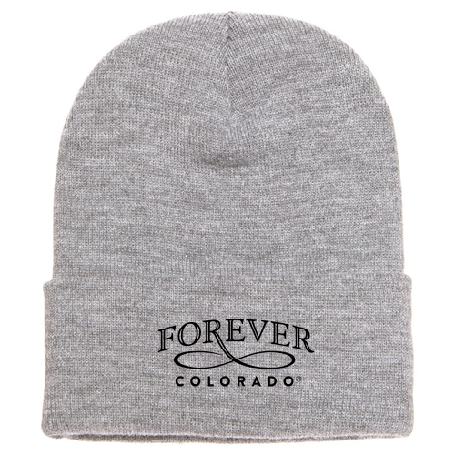 Yupoong Knit Hat with Cuff -- Heather