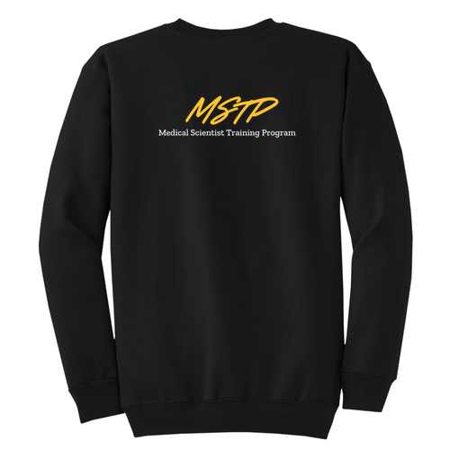 Port and Company Classic Crewneck Sweatshirt -- Jet Black