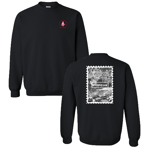 Gildan Heavy Blend Crew Neck Sweatshirt -- Black