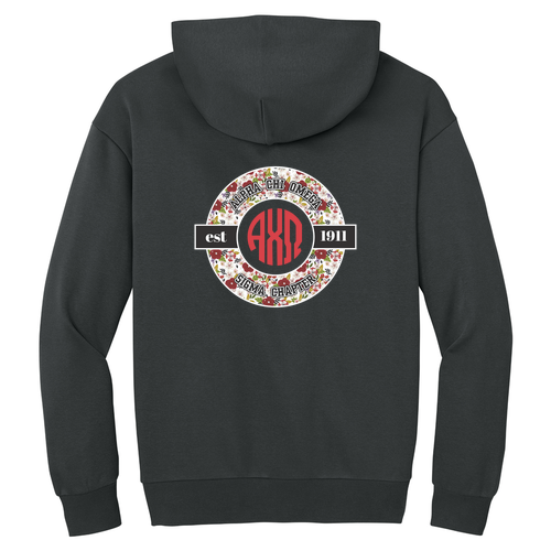 District V.I.T. Heavyweight Fleece Hoodie -- Charcoal