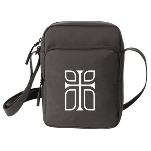 Port Authority Upright Crossbody Bag -- Dark Charcoal