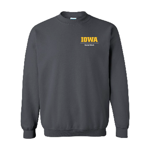 Gildan Heavy Blend Crew Neck Sweatshirt -- Charcoal