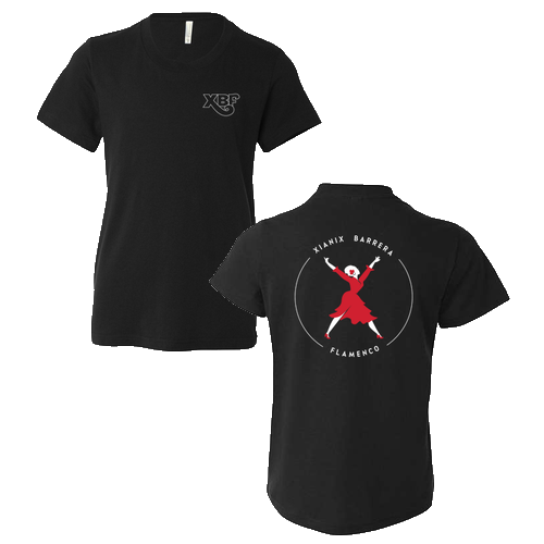 Bella Canvas Youth Short Sleeve T-Shirt -- Black