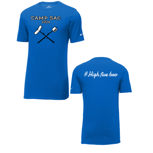 Nike Dri-FIT Cotton / Poly Tee -- Game Royal