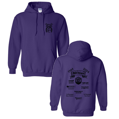 Gildan Heavy Blend Hooded Sweatshirt -- Purple