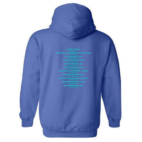 Gildan Heavy Blend Hooded Sweatshirt -- Royal