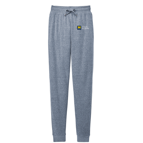 Fleece Jogger -- Navy Frost