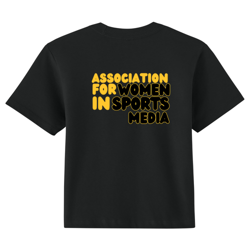 Next Level Apparel Women’s Heavyweight Boxy Tee -- Black