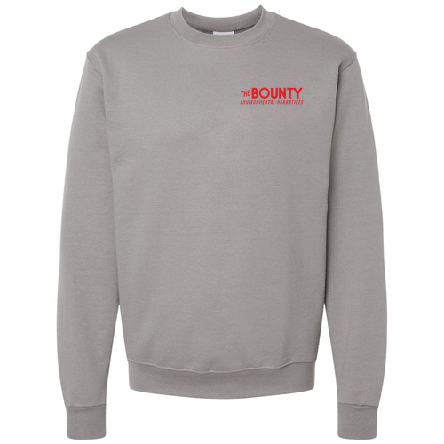Champion Powerblend Crewneck Sweatshirt -- Stone Gray