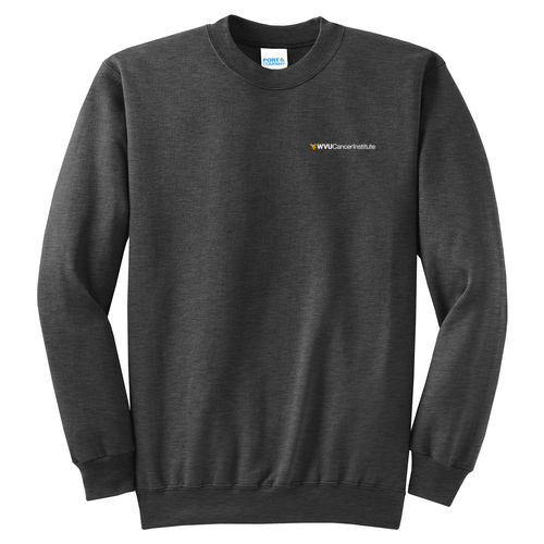Port and Company Classic Crewneck Sweatshirt -- Dark Heather Grey