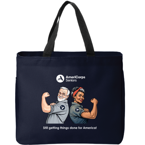 Port Authority Essential Tote -- Navy