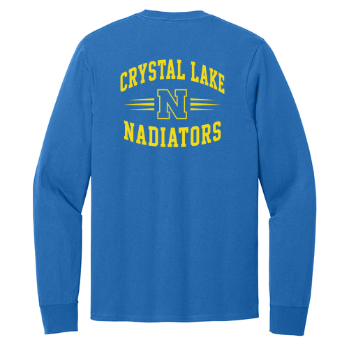 Port and Company Long Sleeve T Shirt -- Royal