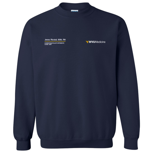 Gildan Heavy Blend Crew Neck Sweatshirt -- Navy