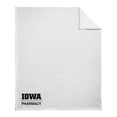 Port and Company Core Fleece Sweatshirt Blanket -- Ash