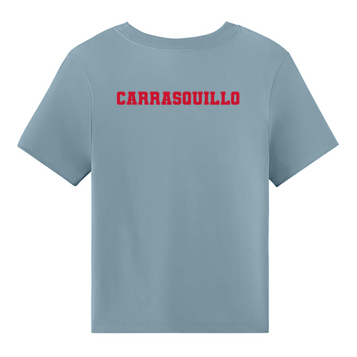 Women's Heavyweight Tee -- Vintage Denim CARRASQUILLO