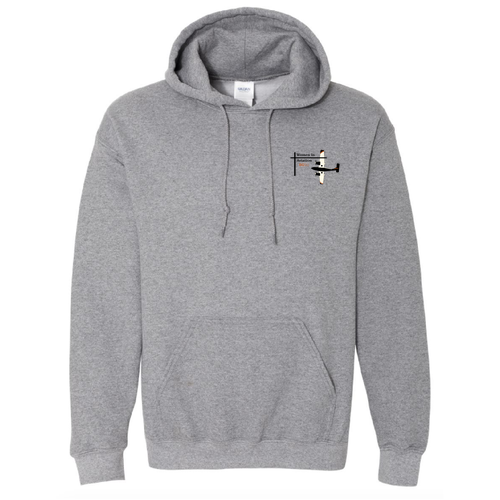 Gildan Heavy Blend Hooded Sweatshirt -- Graphite Heather