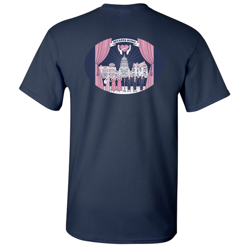 Gildan Heavy Cotton Basic T-Shirt -- Navy