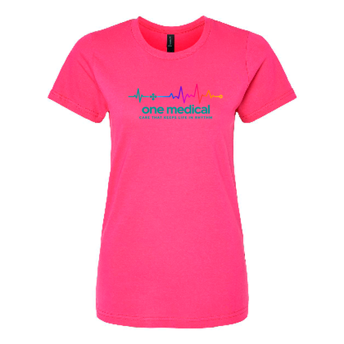Gildan Softstyle Fitted Midweight T-Shirt -- Heliconia