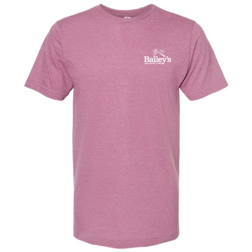Staff Tee -- Heather Cassis