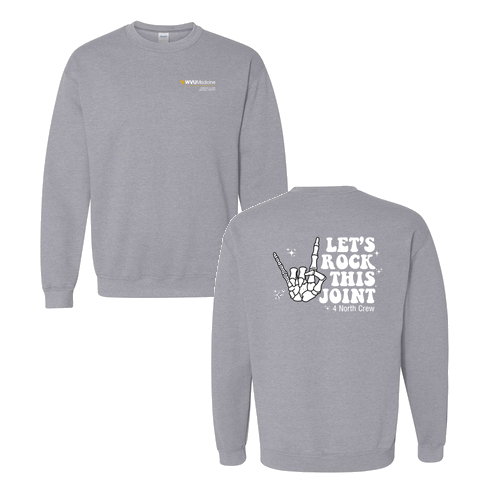 Gildan Heavy Blend Crew Neck Sweatshirt -- Sport Grey