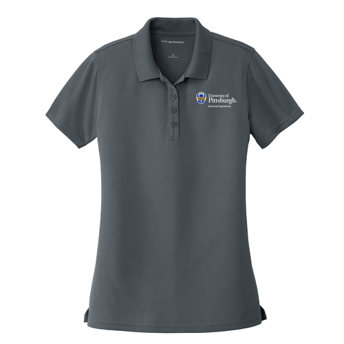 Port Authority Ladies Dry Zone UV Micro Mesh Polo -- Graphite