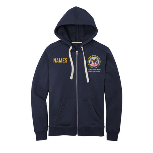 District Re-Fleece Full-Zip Hoodie -- True Navy