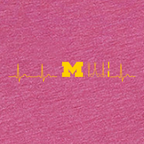 Perioperative Services Mens/Unisex Bella Canvas Triblend Short Sleeve T-Shirt -- Berry Triblend