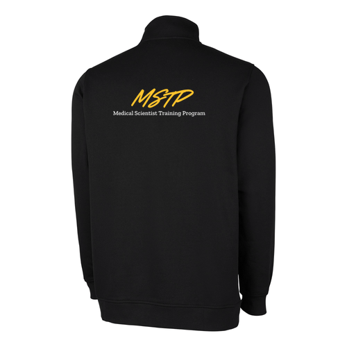 Charles River Apparel Men's Willow Half Zip Sweatshirt -- Black