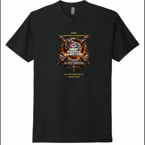 Next Level Apparel Unisex Cotton/Poly Blend Tshirt -- Black