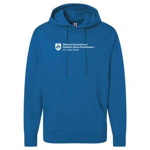 Independent Trading Midweight Hooded Sweatshirt -- Royal Heather