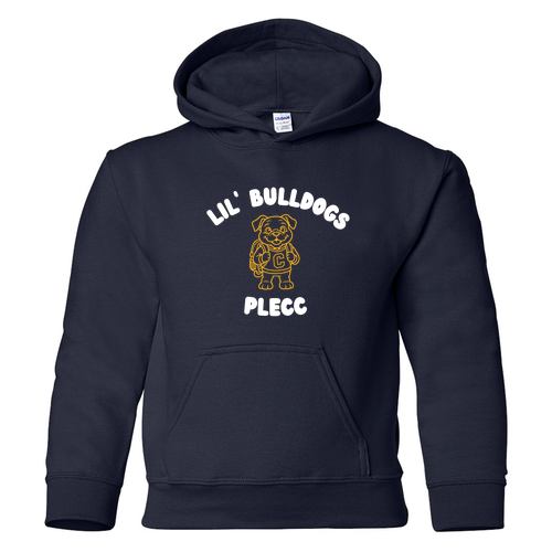 Youth Gildan Heavy Blend Hooded Sweatshirt -- Navy