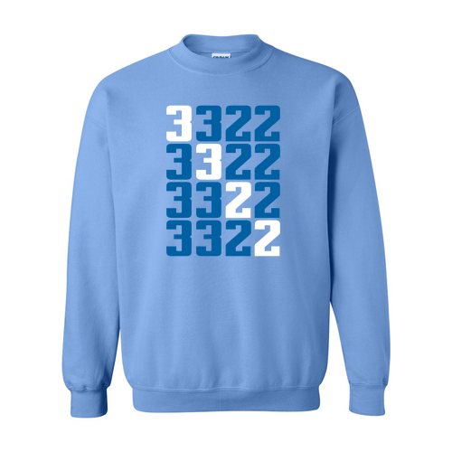 Gildan Heavy Blend Crewneck Sweatshirt -- Carolina Blue