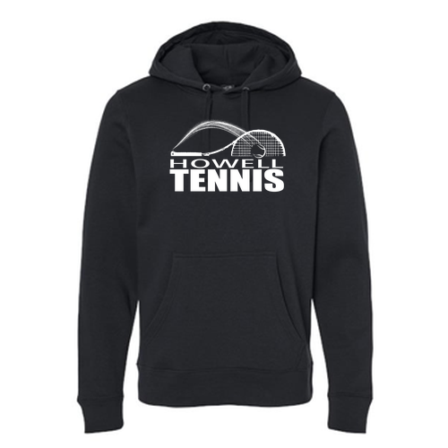 J America Unisex BTB Fleece Hooded Sweatshirt -- Black