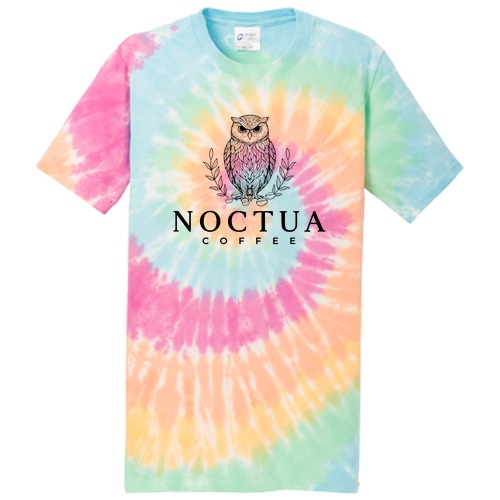 Port and Company Tie Dye Tee -- Pastel Rainbow