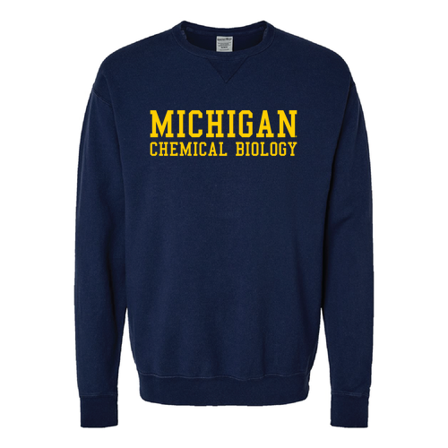 ComfortWash Unisex Crew Sweatshirt -- Navy