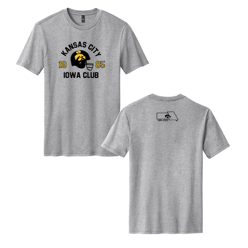 District Made Mens Perfect Blend Tee -- Light Heather Grey