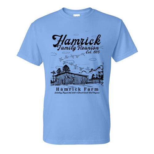 Gildan DryBlend 50/50 T-Shirt -- Carolina Blue