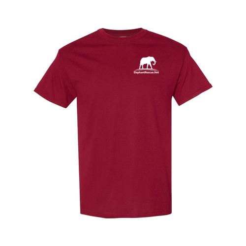 Gildan Heavy Cotton Basic T-Shirt -- Garnet