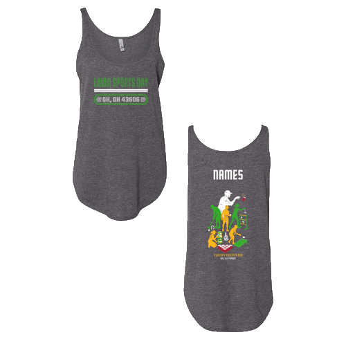Next Level Ladies Festival Tank -- Charcoal